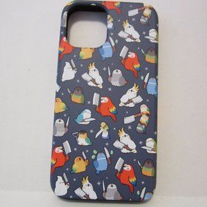 Birbber murder Bird Parakeet Parrot Dove Lovebird iPhone 12 Mini Phone Case